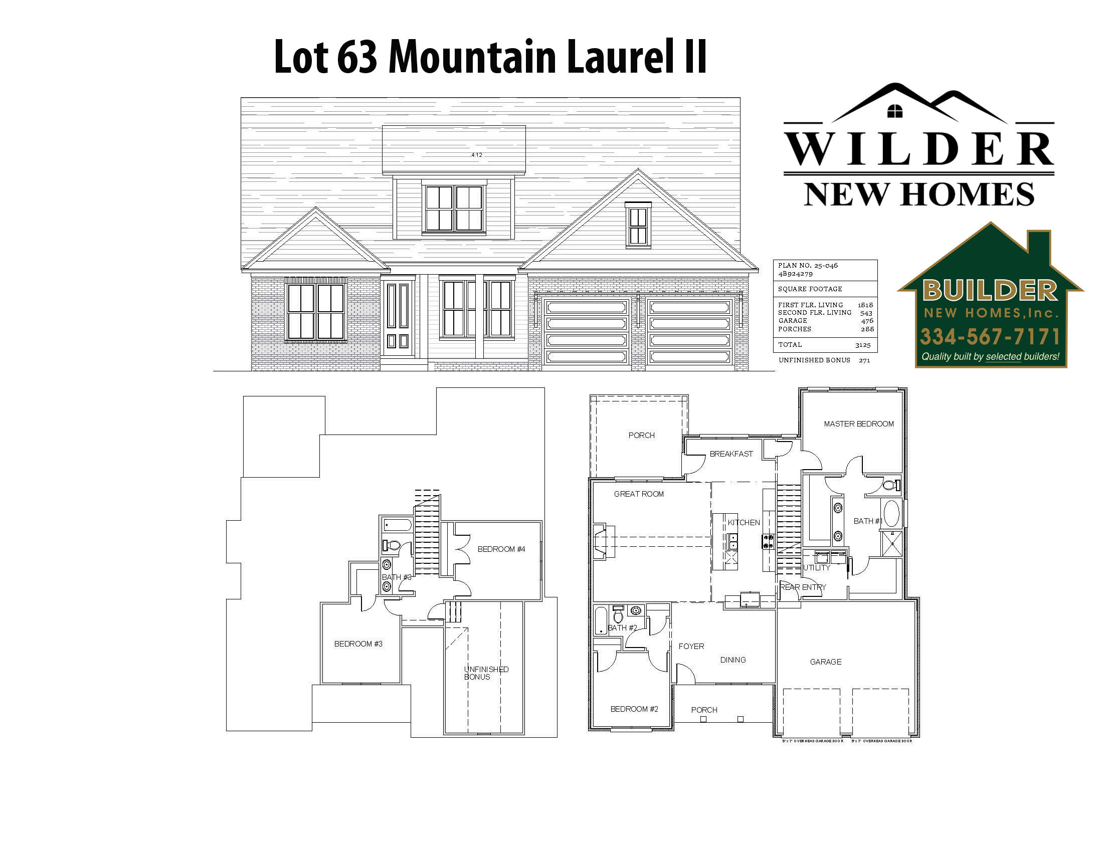 PLANS BUILT OR UNDER CONSTRUCTION